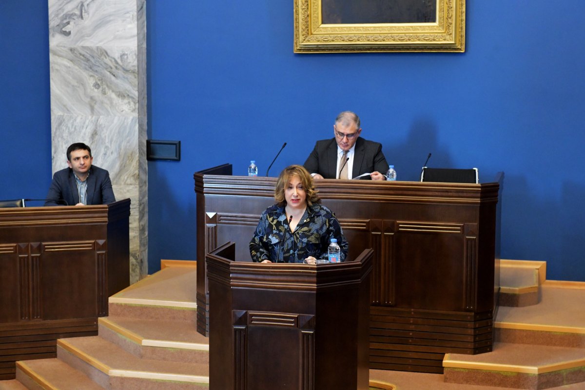 ლელა ჯანაშვილმა პარლამენტის ადამიანის უფლებათა დაცვისა და სამოქალაქო ინტეგრაციის კომიტეტს ახალი კანონის იმპლემენტაციის შესახებ ანგარიში წარუდგინა