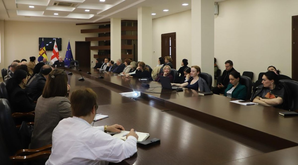 Personal Data Protection Service of Georgia held an informative meeting at the City Hall of Zugdidi Municipality