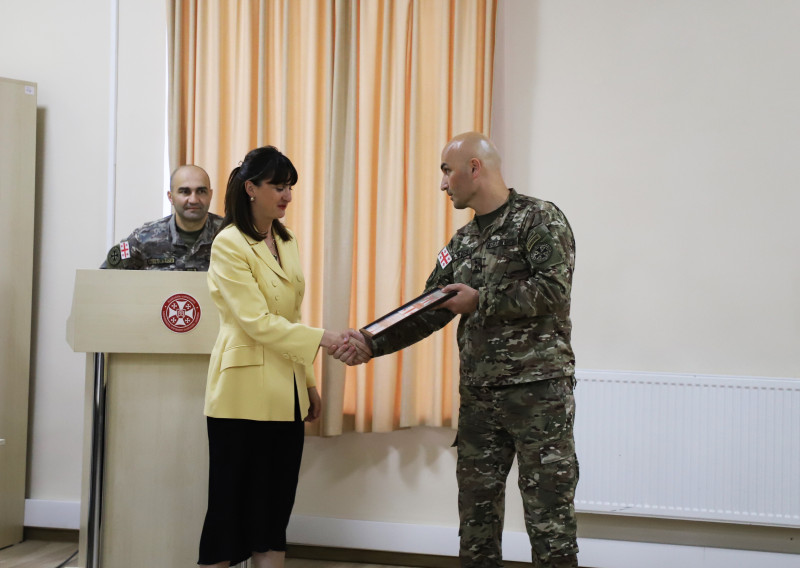 დავით აღმაშენებლის სახელობის საქართველოს ეროვნული თავდაცვის აკადემიის მაგისტრანტებისთვის პერსონალურ მონაცემთა დაცვის საკითხებზე ტრენინგი ჩატარდა