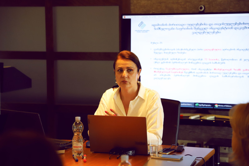 თავდაცვის სამინისტროსა და  სამინისტროს მმართველობაში შემავალი იურიდიული პირების თანამშრომლებისთვის პერსონალურ მონაცემთა დაცვის საკითხზე ტრენინგები გრძელდება