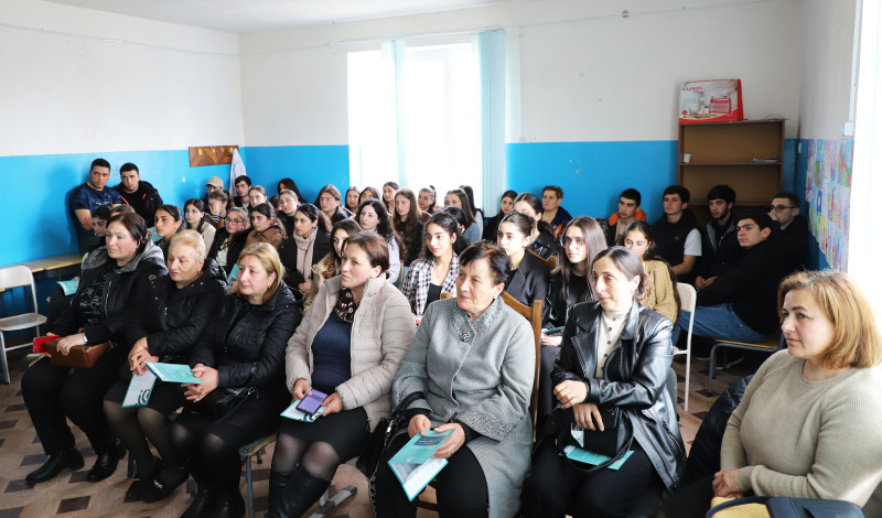 ,,კონფიდენციალურობის გაკვეთილების“ ფარგლებში გასვლითი შეხვედრა წალკის მუნიციპალიტეტში ჩატარდა